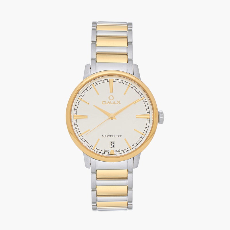 Omax Masterpiece Women's Watch - Silver and Gold - Image 1